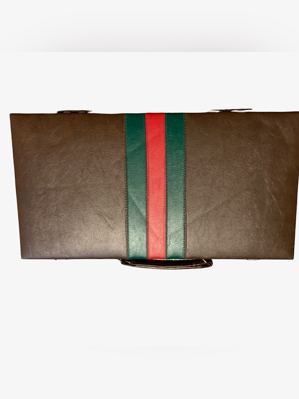 Vintage 70s Dominos Set With Faux Leather Carrying Case